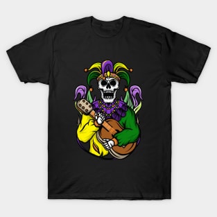 Skeleton Playiin' Banjo T-Shirt